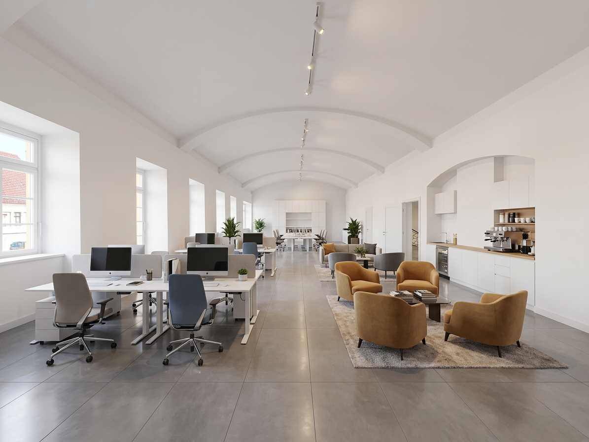 Historické prostory 370 m² v centru Blatné – možnost úprav dle nájemce